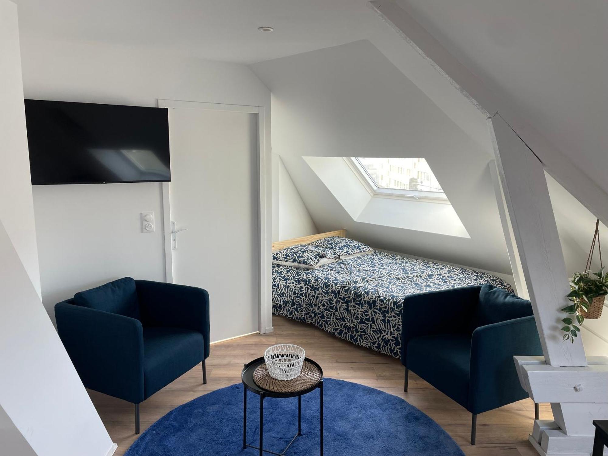 Studio 302 - Hyper Centre - Integralement Renove - Toutes Commodites A Pied Saint-Nazaire  Luaran gambar
